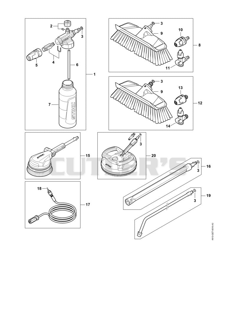 Accessories  RE 80 - 90 PLUS (USA)