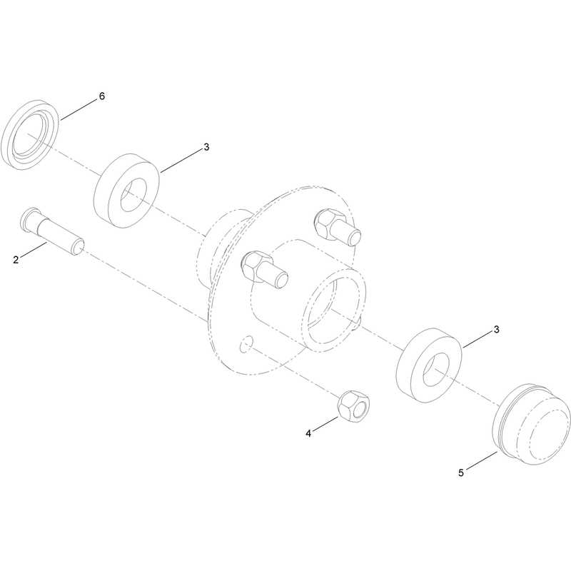 Hub Assembly No 125-8171