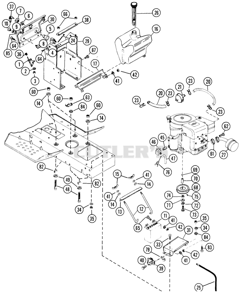 FUEL SYSTEM AND ELECTRICAL SYSTEM