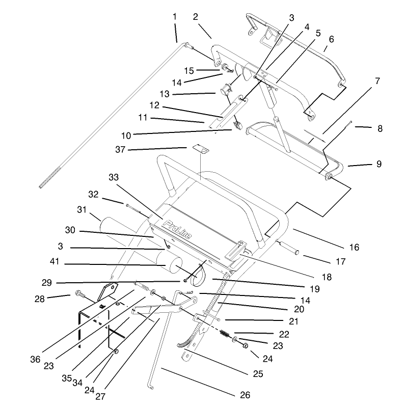 Upper Handle Assembly