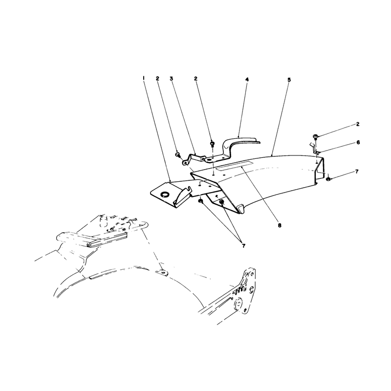 Side Discharge Chute Model No 59108 Optional