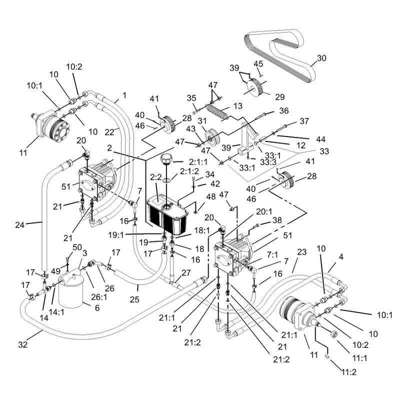 Hydraulic System Assembly
