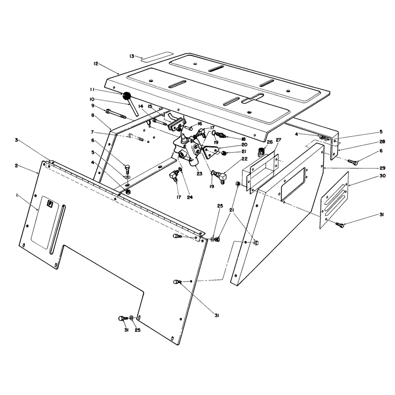 Seat Support Assembly