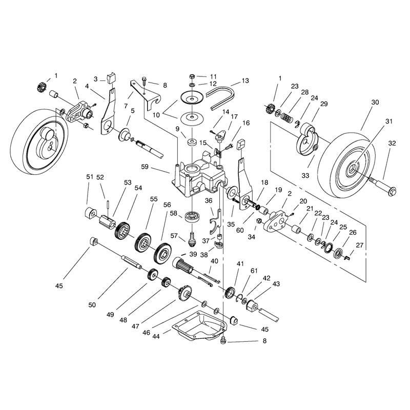 Gear Case Assembly
