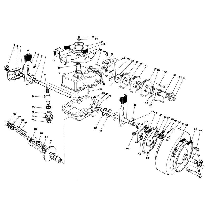 Gear Case Assembly
