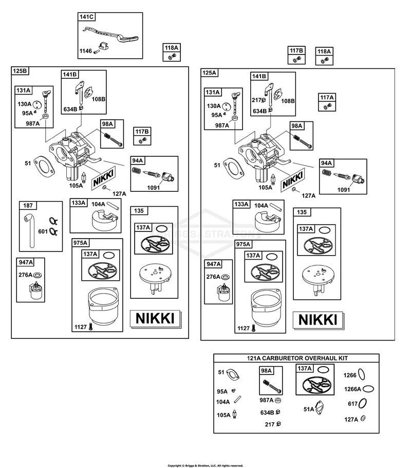Carburetor, Kit - Carburetor Overhaul