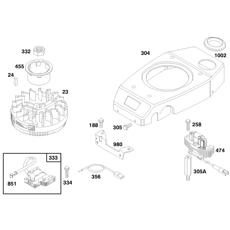 Engine GTS 150 Model No 20476 Only
