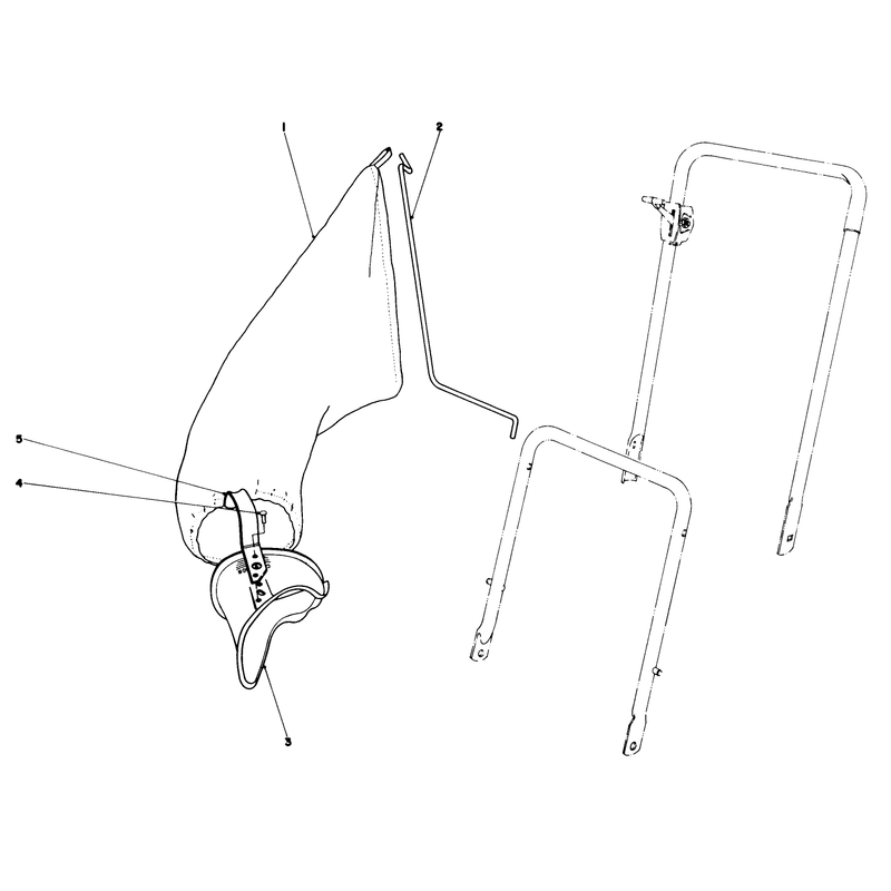 Grass Bagging Kit No 38-0050 Optional