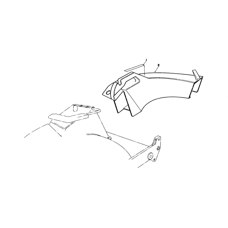 Side Discharge Chute Model No 59110 Optional