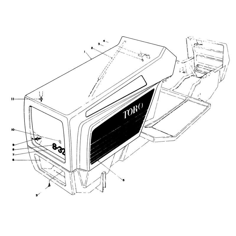Hood Assembly Model 57300