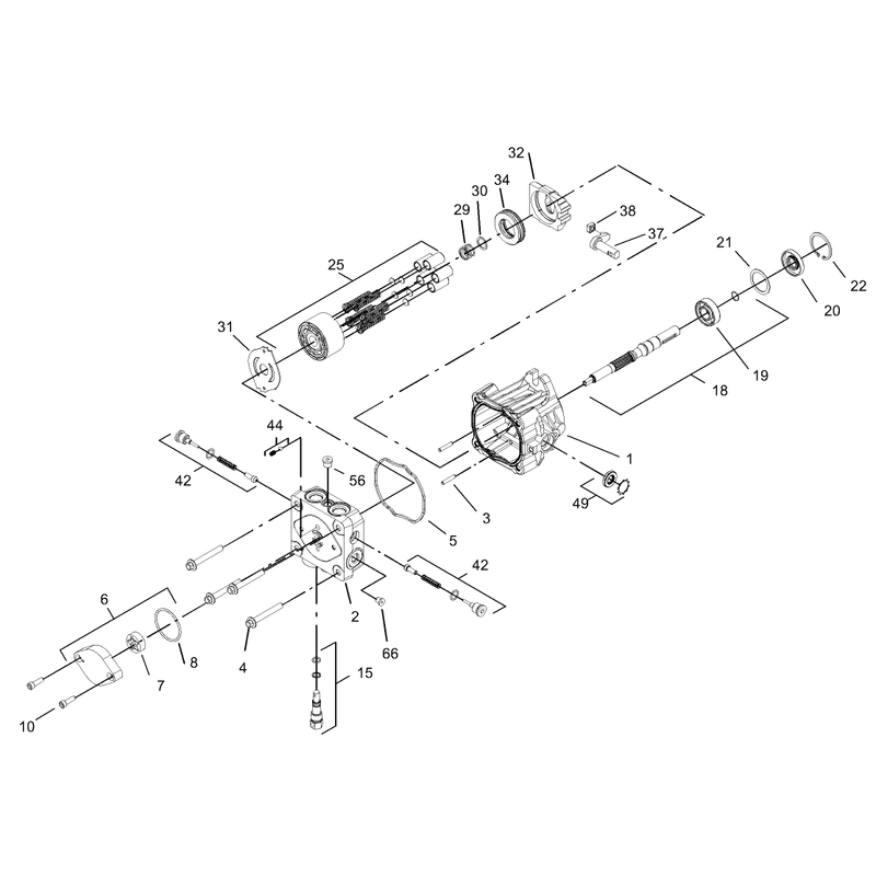 Hydraulic Pump Assembly No 106-5489