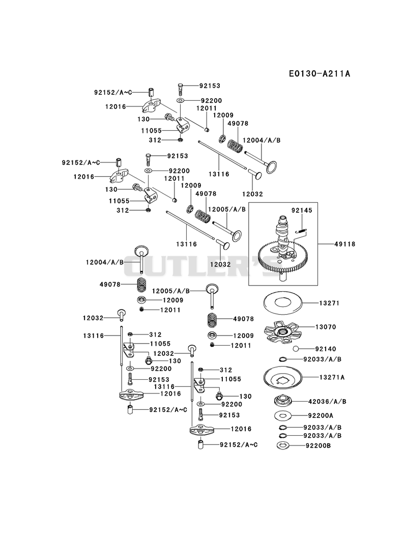 VALVE/CAMSHAFT