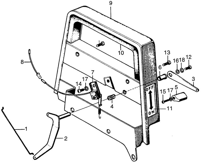 CARRY HANDLE@ENGINE      SWITCH