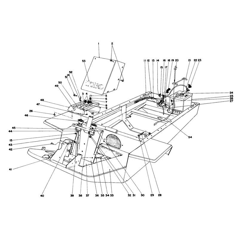 Instrument Panel and Steering Post Assembly