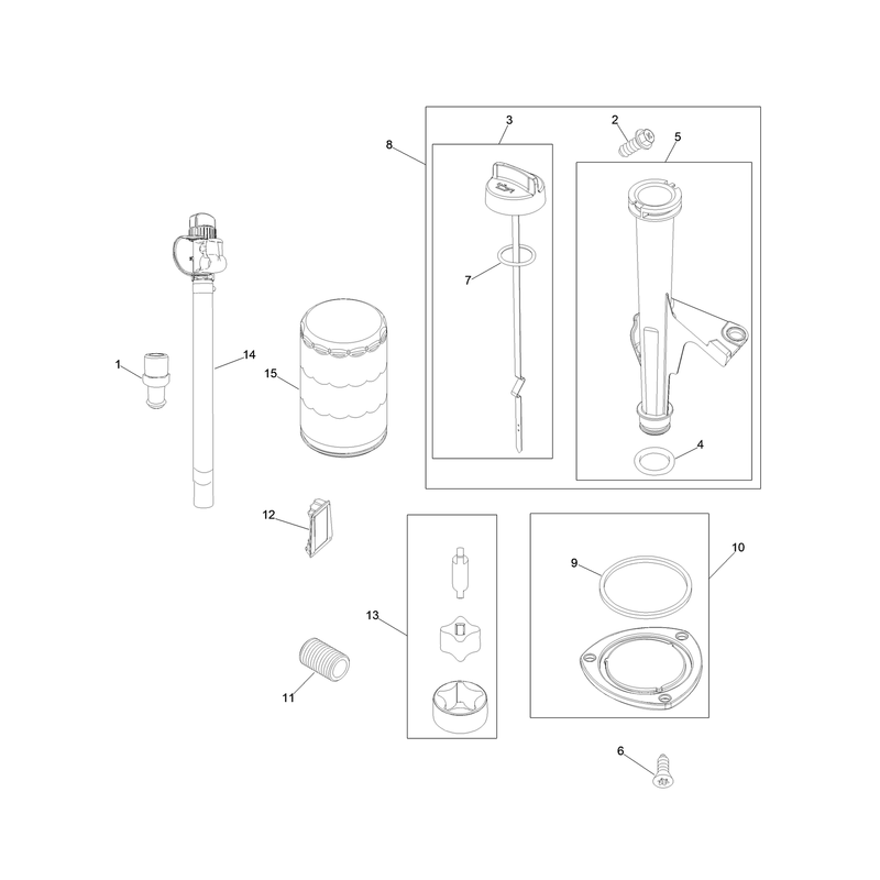 Lubrication Service Assembly