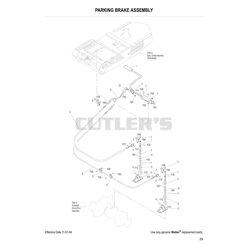 Parking Brake Assembly