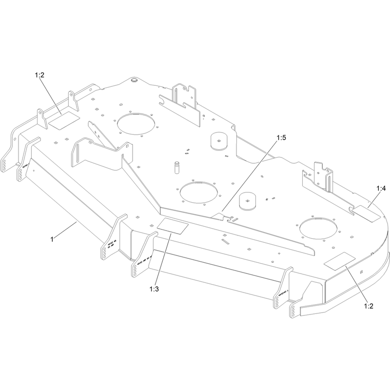 Deck Decal Assembly No. 147-7372