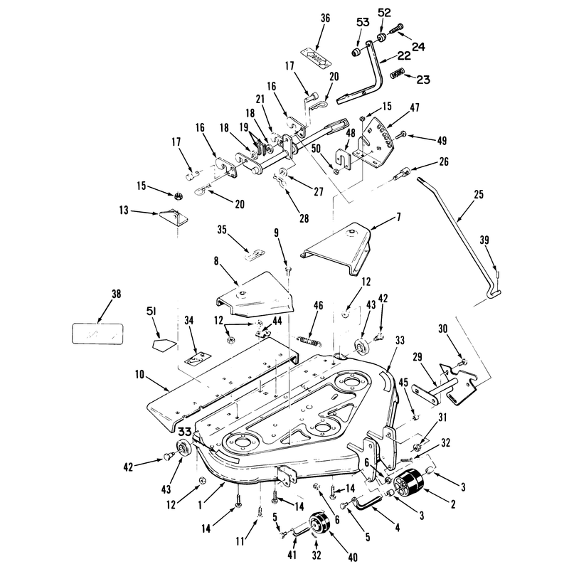Deck Assembly (continued)