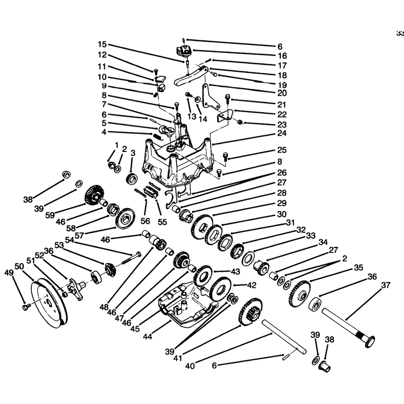 Transmission Assembly No. 66-8030