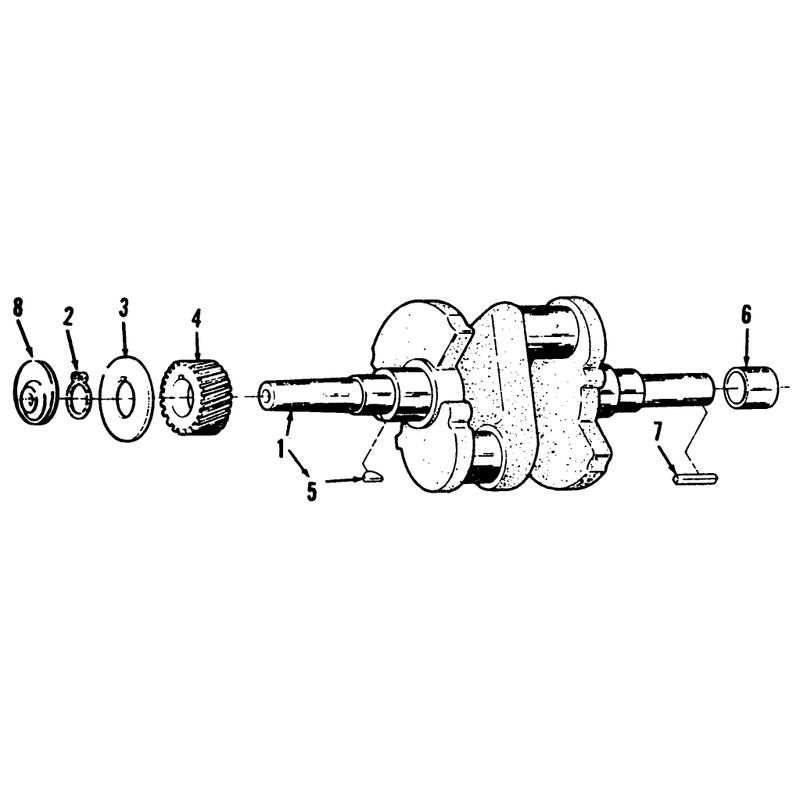 Toro Power Plus Crankshaft