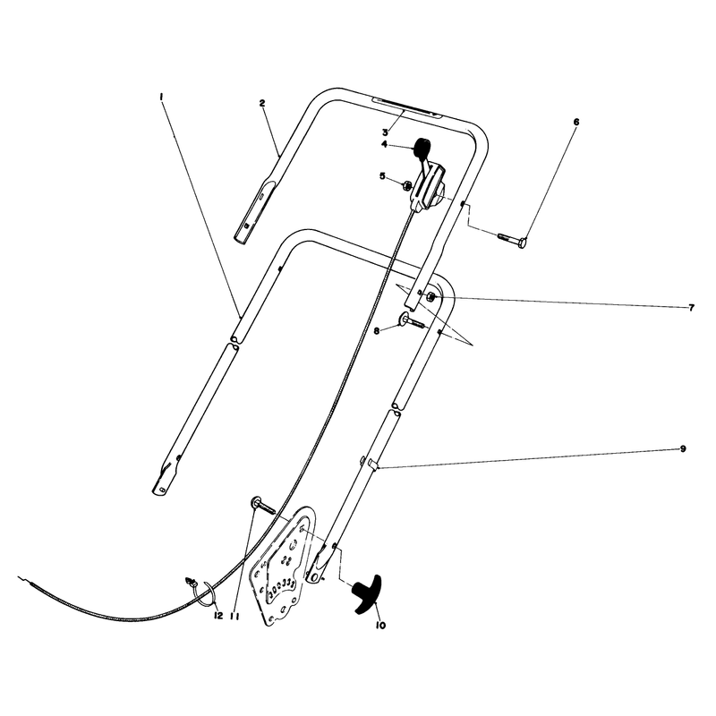 Handle Assembly Model No 16880