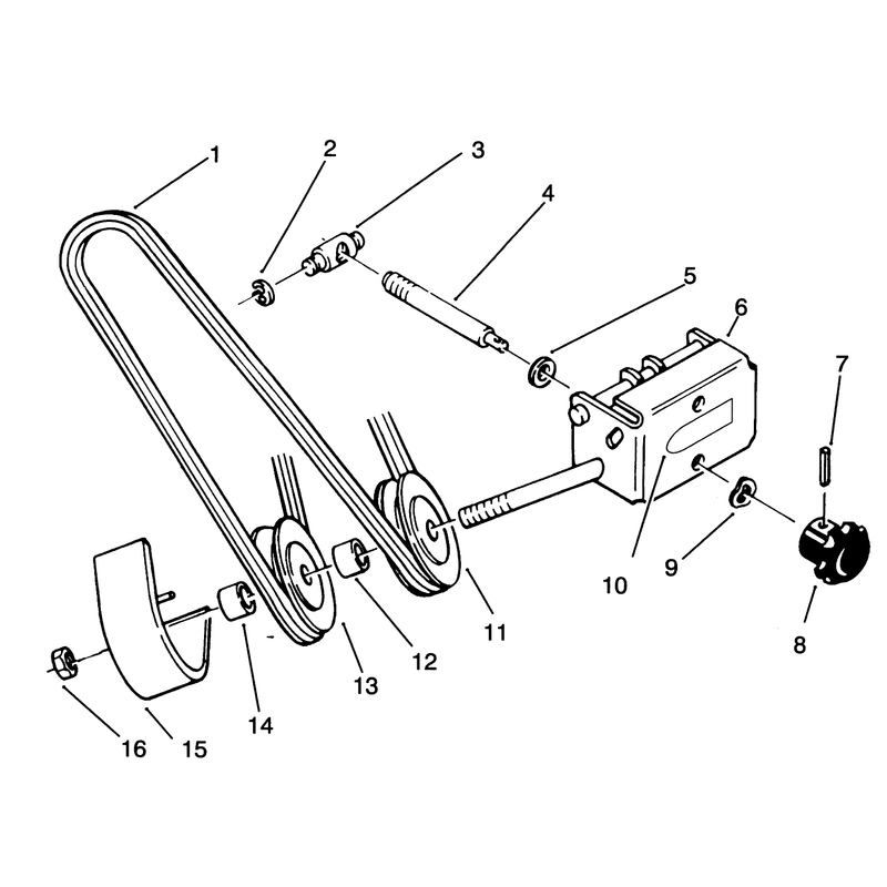 Deck Drive Belt Attachment