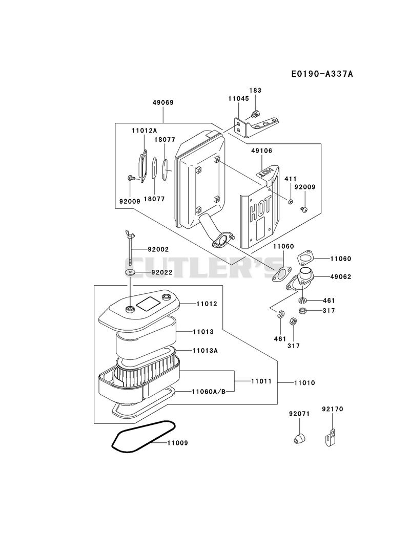 AIR-FILTER/MUFFLER