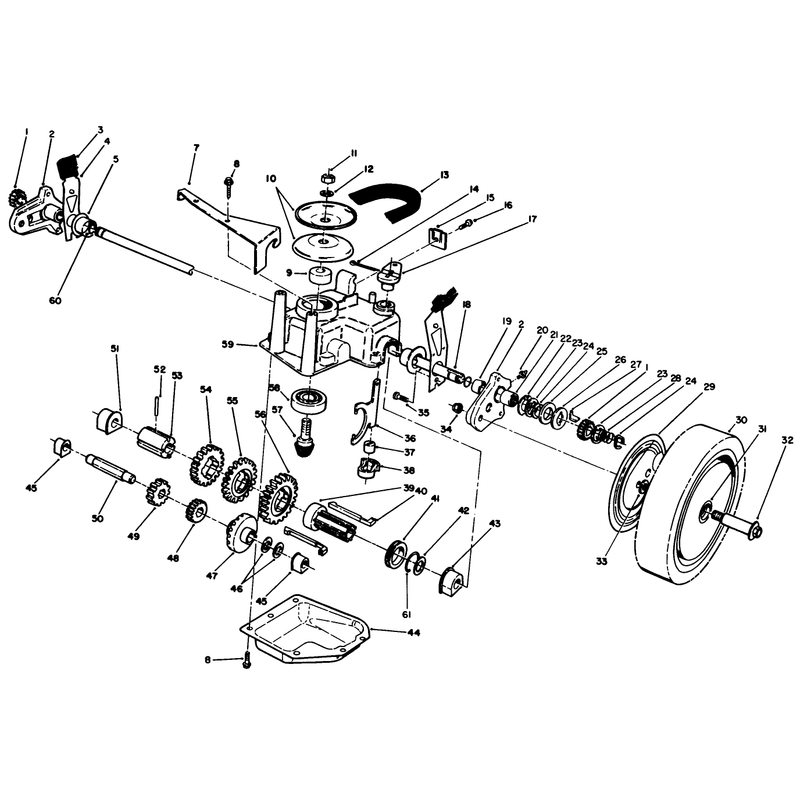 Gear Case Assembly