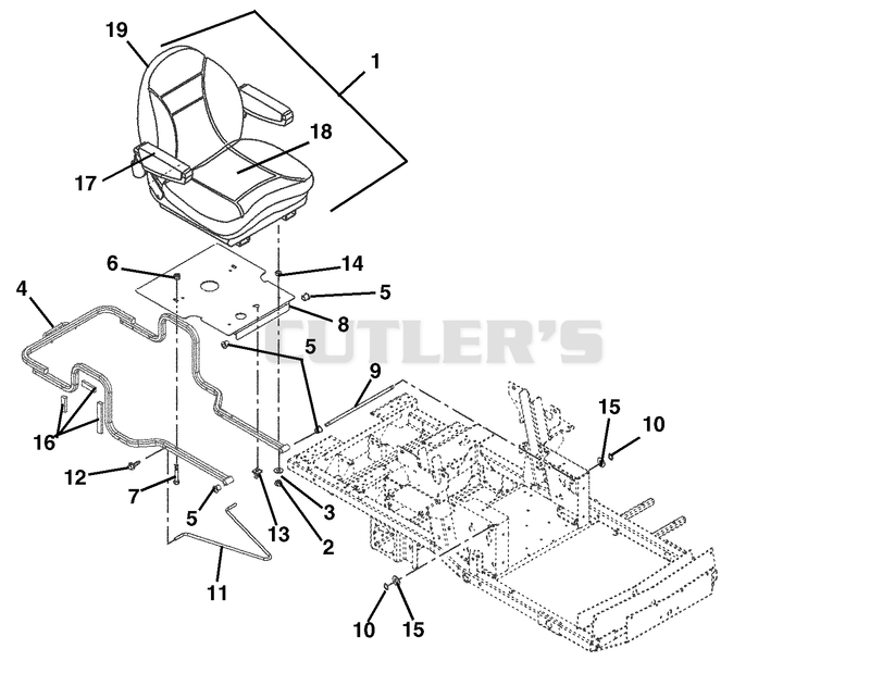 Seat And Hood Frame