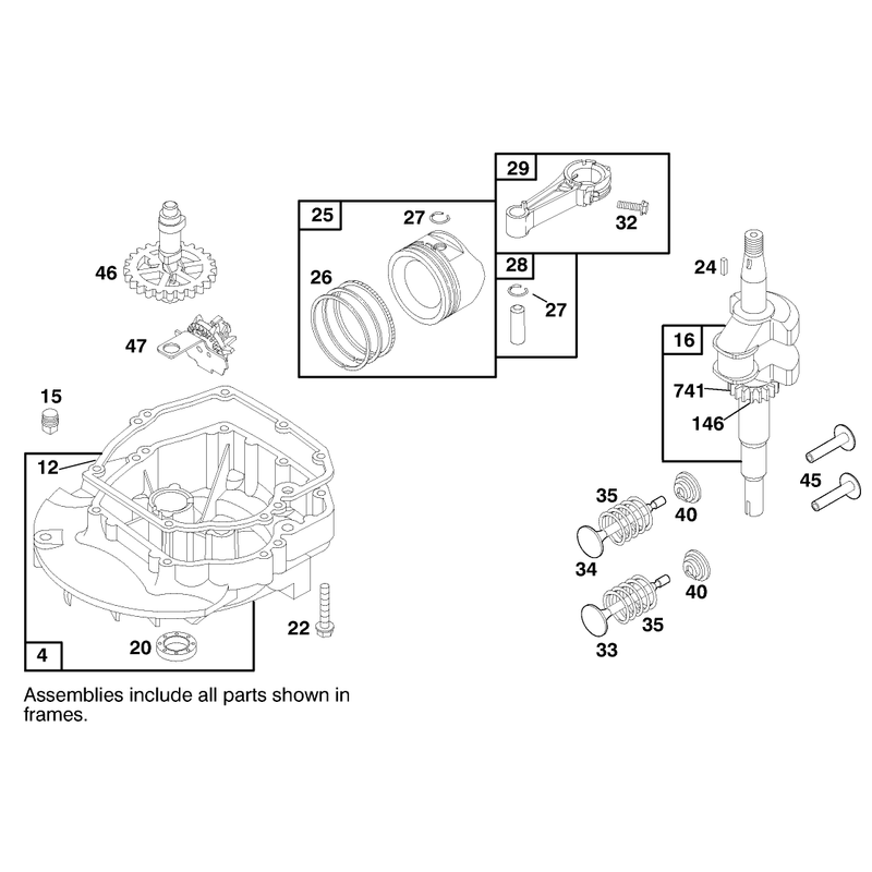Engine Briggs and Stratton Model 12f802-1750-E1