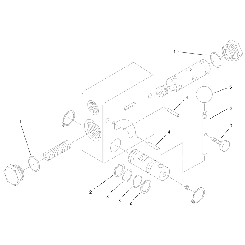 Hydraulic Valve Assembly No 98-4733