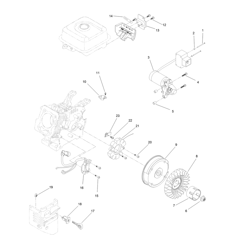 Ignition and Electrical Assembly