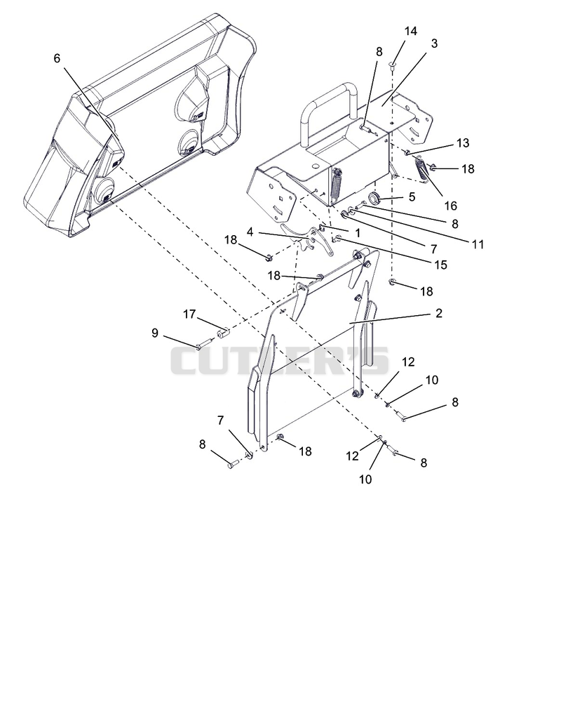 Operator Pad And Latch
