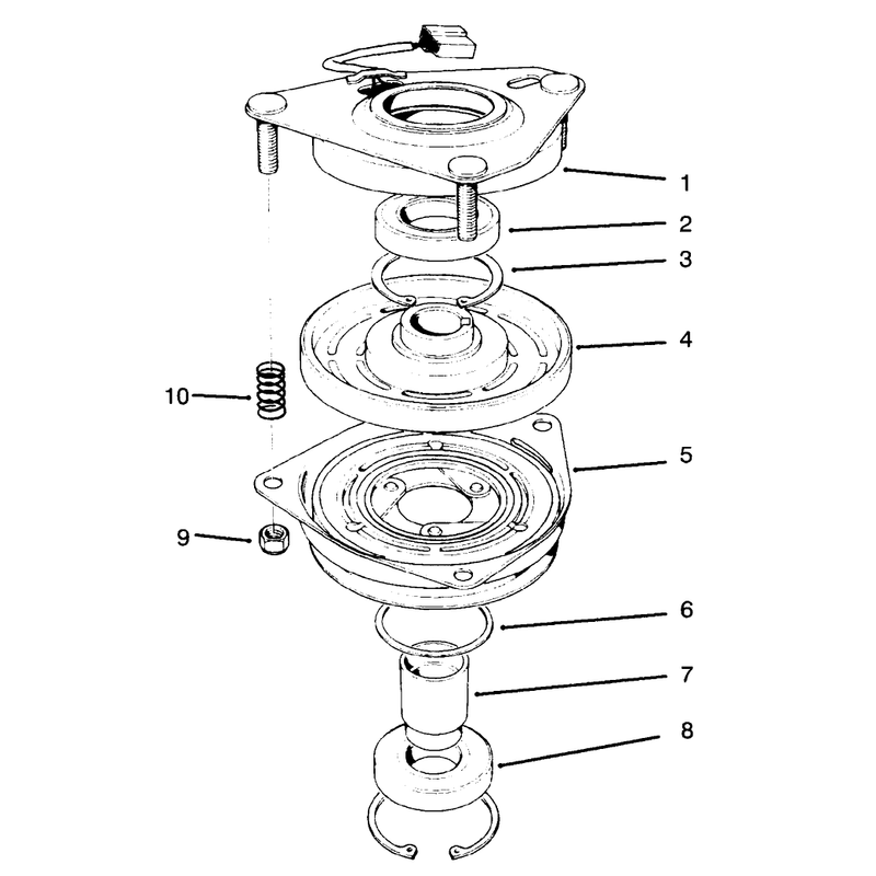 Clutch Assembly No 54-3200