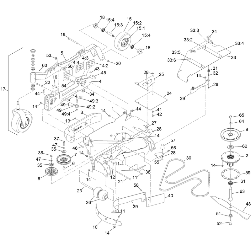 RH Wing Deck Assembly