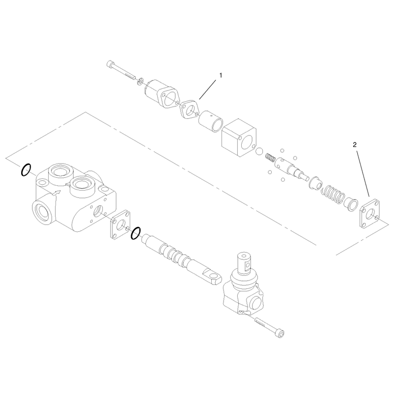 Hydraulic Valve Assembly No 99-3072
