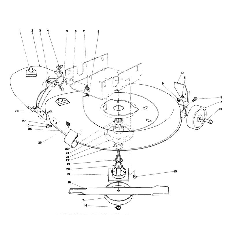 Mower Housing Assembly