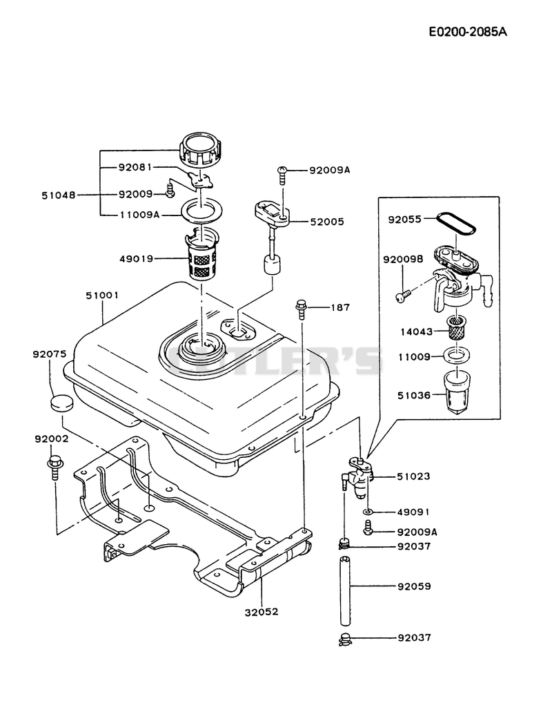 FUEL-TANK/FUEL-VALVE