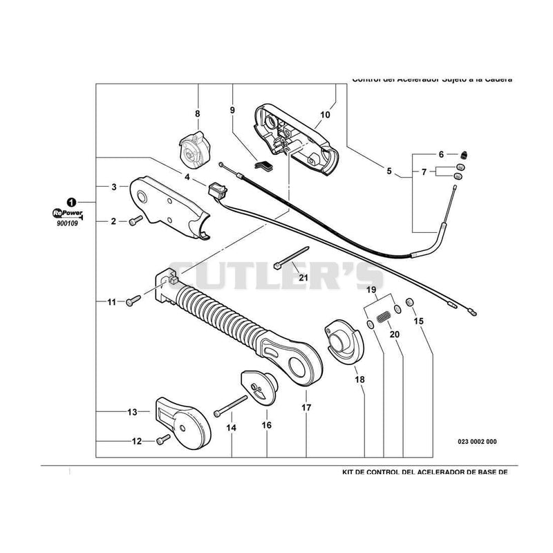 Hip Mount Throttle Control