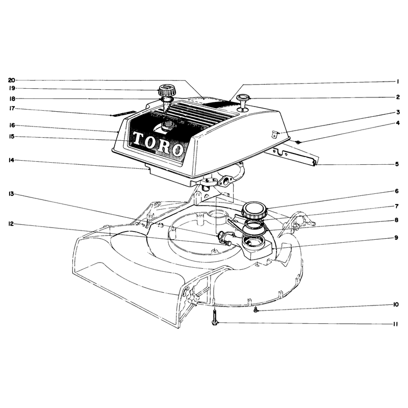 Engine Assembly Model No 19271