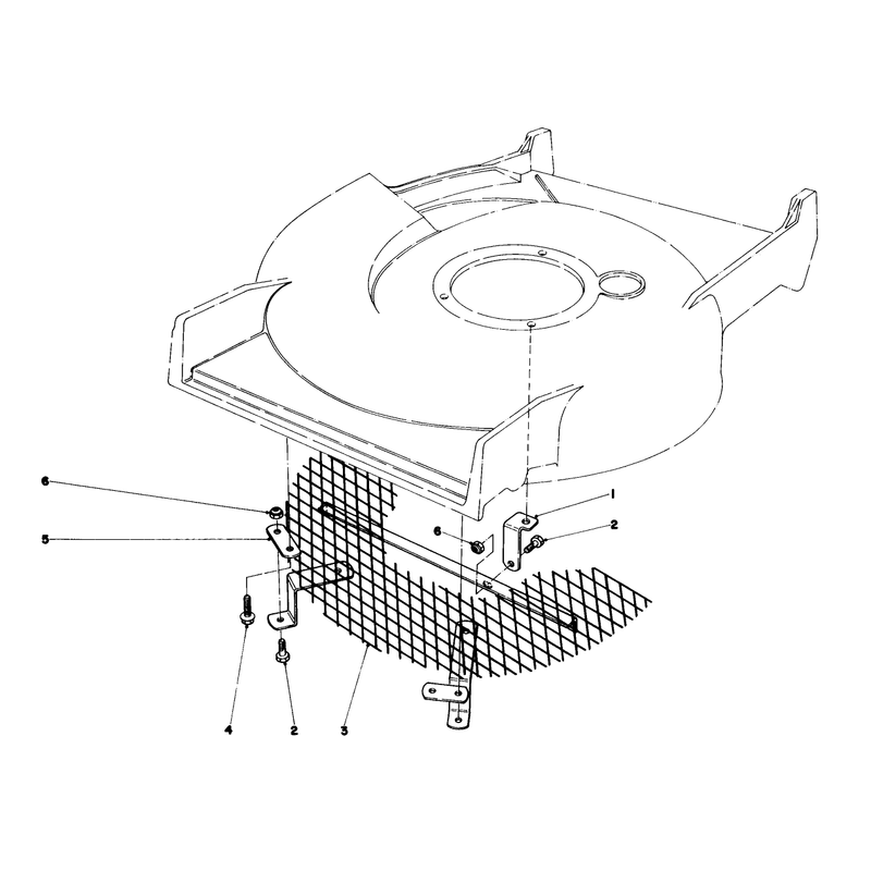 Leaf Shredder Kit No 59105 Optional