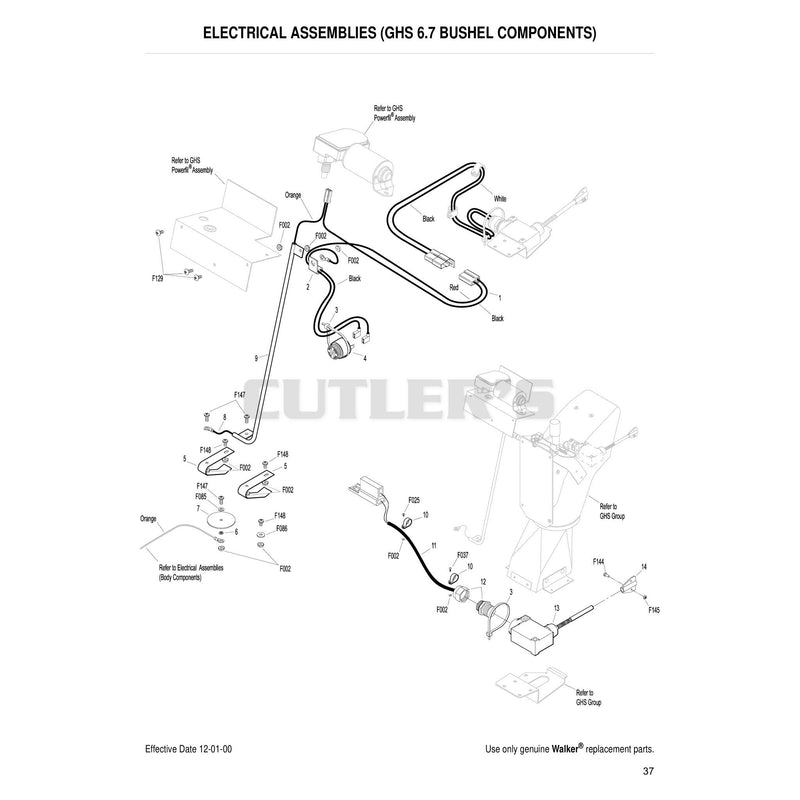 Electrical Assemblies GHS 6.7 Bushel Components