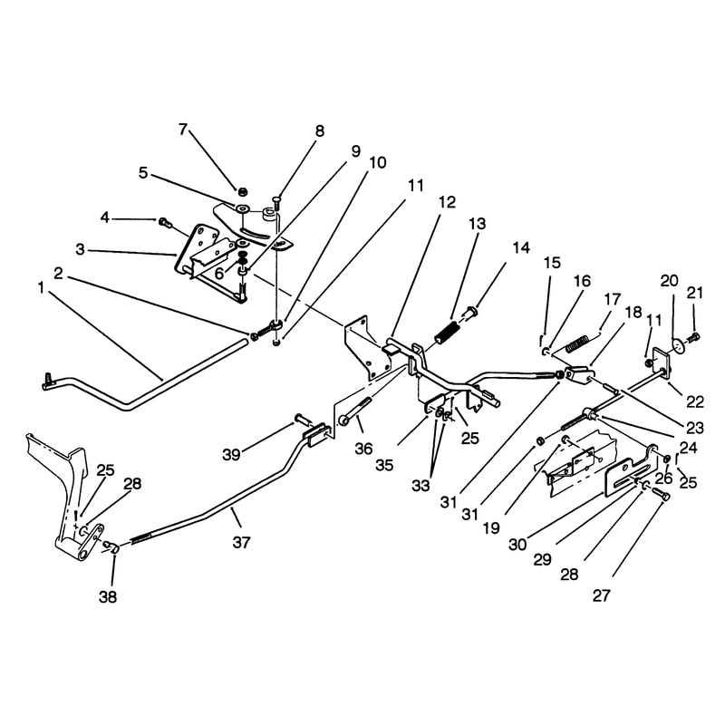 Brake and Hydro Linkage