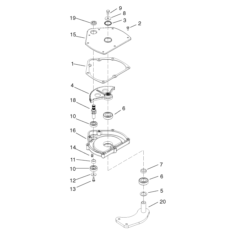 Steering Gearbox Assembly No 99-7660