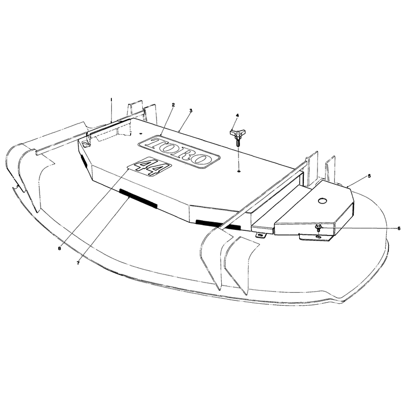 44in Cutting Deck Model No 30144