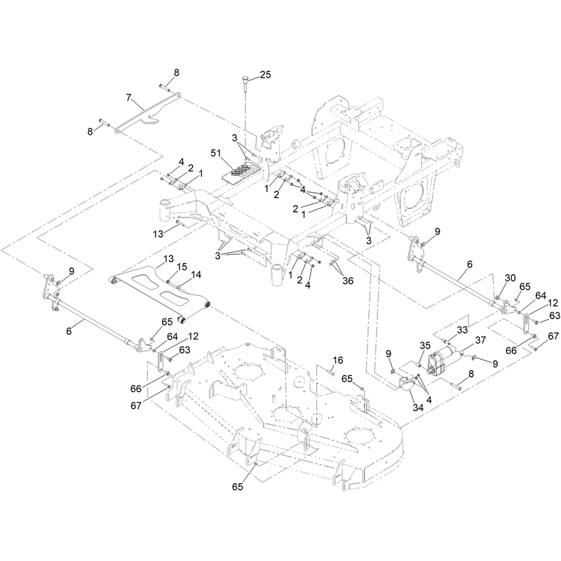 Deck Lift Assembly