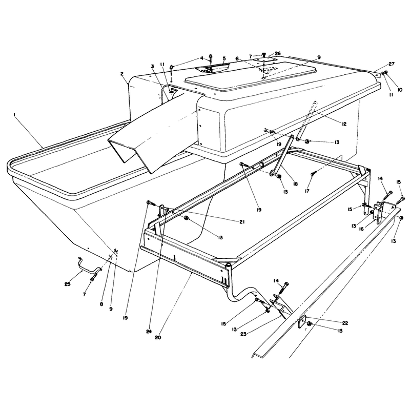 Grass Collection System Model No 30751 Optional Continued