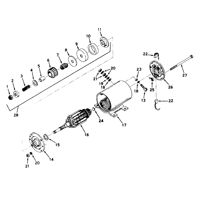 Starter Motor No. 32468a