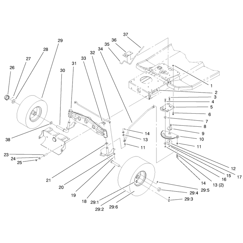 Front Axle Assembly