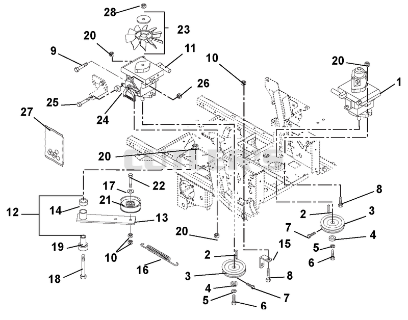 Hydrostatic Pumps And Idlers